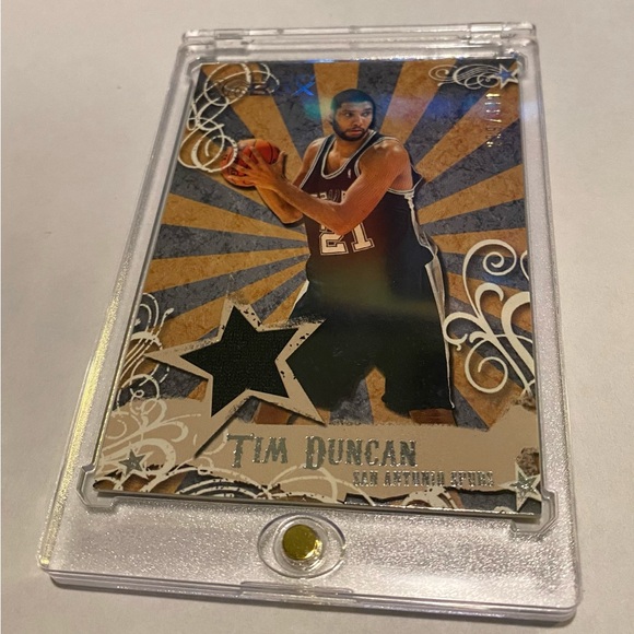 Topps Basketball Card Other - Tim Duncan from 2006-07 Topps Luxury Box Basketball Card authentic mezzanine